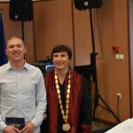 Ректорът на ХТМУ проф. д-р инж. Сеня Терзиева връчи книжките на новоприетите студенти с най-висок бал