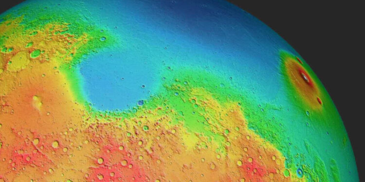 Обвивката на Марс  е по-дебела от земната