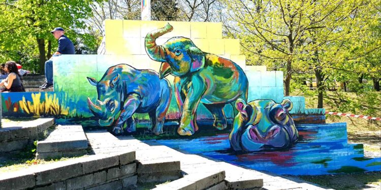 Софийският зоопарк като сцена за изкуство на ученици