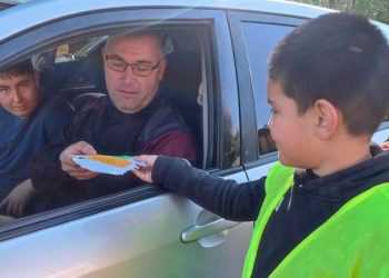 Детски послания към шофьорите