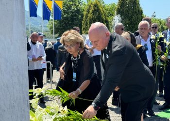 Министър Галин Цоков присъства на възпоменателната церемония по повод геноцида в Сребреница