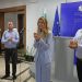Ученици от Професионалната гимназия по каменообработване в с. Кунино представиха свои скулптурни творби в Министерството на образованието и науката по повод 105-годишнината на училището